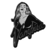Kreepsville666 KREEPSVILLE 666 Vampira Portrait Logo Enamel Pin