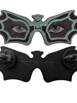 Kreepsville666 Vampira Spex Silver Enamel Pin