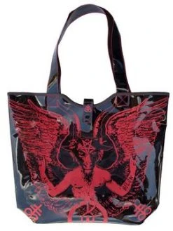Kreepsville666 Baphomet Satanic PVC Beach Tote