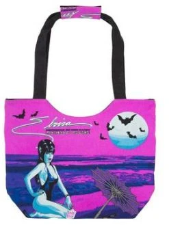 Kreepsville666 KREEPSVILLE 666 Elvira Moon Bathing Beach Tote