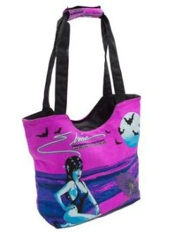 Kreepsville666 KREEPSVILLE 666 Elvira Moon Bathing Beach Tote