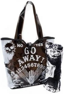 Kreepsville666 Go Away Ouija PVC Beach Tote KREEPSVILLE 666