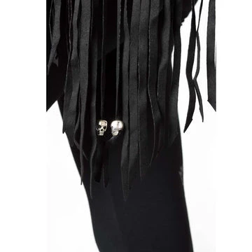 Kreepsville666 KREEPSVILLE 666 Elvira Bat Wing Fringe Shoulder Bag 5 Kreepsville666 KREEPSVILLE 666 Elvira Bat Wing Fringe Shoulder Bag