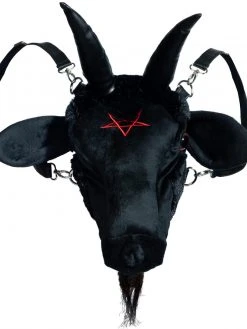 KREEPSVILLE 666 Kreepsville666 Goathead Baphomet Plush Purse Bag
