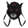 Kreepsville666 Wolfhead Plush Purse Bag
