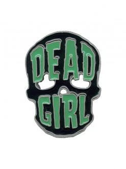 Kreepsville666 Kreepsville 666 Dead Girl Skull Buckle