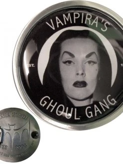 Kreepsville666 KREEPSVILLE 666 Vampira Ghoul Gang Belt Buckle