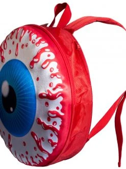 Kreepsville666 Kreepsville 666 Eyeball Backpack Red