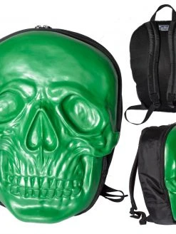 Kreepsville666 Skull Backpack Green KREEPSVILLE 666