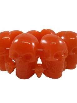 Kreepsville666 KREEPSVILLE 666 Red Skull Collection Bracelet