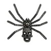 Kreepsville666 Dia Spider Skull Brooch Clear KREEPSVILLE 666