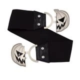 Kreepsville666 Elastic Waist Belt Trick Or Treat Pumpkin Black KREEPSVILLE 666