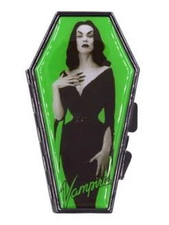 Kreepsville666 Vampira Portrait Green Coffin Compact KREEPSVILLE 666