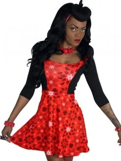 Kreepsville666 KREEPSVILLE 666 Krampus Flare Dress