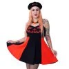 Kreepsville666 Jack O Latern Pumpkin Pinafore Dress KREEPSVILLE 666
