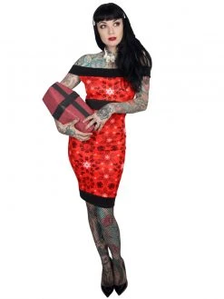 Kreepsville666 Krampus Pencil Dress KREEPSVILLE 666