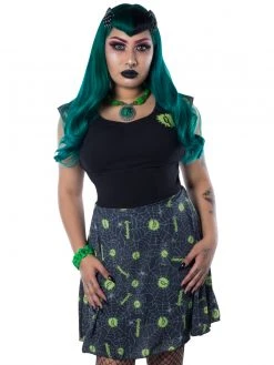 Kreepsville666 Goosebumps Logo Skater Dress KREEPSVILLE 666