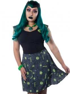 Kreepsville666 Goosebumps Logo Skater Dress KREEPSVILLE 666