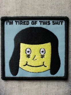 RETROGRADE SUPPLY CO Tired Embroidered Patch