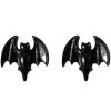 Kreepsville666 Kreepsville 666 Bat Black Stud Earring