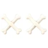 Kreepsville666 KREEPSVILLE 666 Cross Bone Stud Earring
