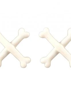Kreepsville666 KREEPSVILLE 666 Cross Bone Stud Earring