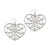 Kreepsville666 Web Heart Earring KREEPSVILLE 666
