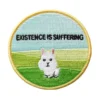 RETROGRADE SUPPLY CO Existence Is Suffering Embroidered Patch