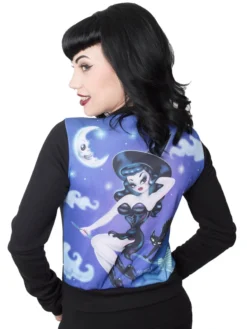 Kreepsville666 KREEPSVILLE 666 Hex Kitten Cardigan