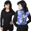Kreepsville666 KREEPSVILLE 666 Hex Kitten Cardigan