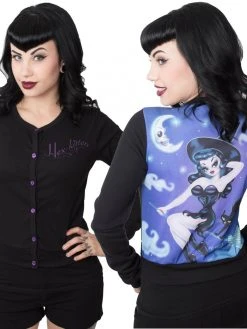 Kreepsville666 KREEPSVILLE 666 Hex Kitten Cardigan