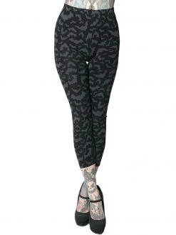 Kreepsville666 Bat Repeat Capri Leggings KREEPSVILLE 666
