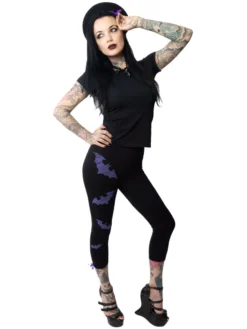 Kreepsville666 Bat-tastic Capri Purple