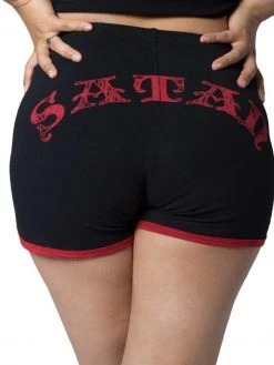 Kreepsville666 Satanic Goat Womens Running Shorts KREEPSVILLE 666