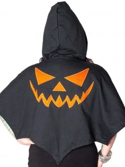 Kreepsville666 KREEPSVILLE 666 Reversible Trick Or Treat Pumpkin Shoulder Cape 6 Kreepsville666 KREEPSVILLE 666 Reversible Trick Or Treat Pumpkin Shoulder Cape