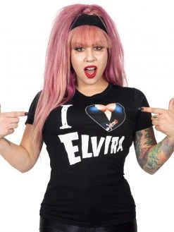 Kreepsville666 Elvira I Heart Womens Tee KREEPSVILLE 666