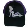 Kreepsville666 KREEPSVILLE 666 Elvira Trucker Girl Purple Hat