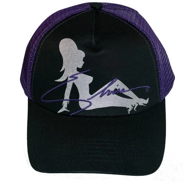 Kreepsville666 KREEPSVILLE 666 Elvira Trucker Girl Purple Hat 1 Kreepsville666 KREEPSVILLE 666 Elvira Trucker Girl Purple Hat
