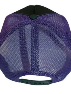 Kreepsville666 KREEPSVILLE 666 Elvira Trucker Girl Purple Hat