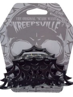 Kreepsville666 Spiderweb Hair Claw Clip Black KREEPSVILLE 666