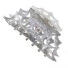 Kreepsville666 KREEPSVILLE 666 Spiderweb Hair Claw Clip Silver