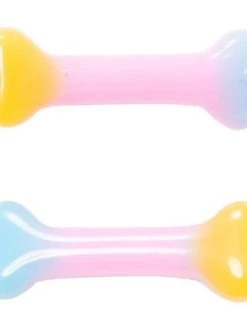 Kreepsville666 KREEPSVILLE 666 Mini Bone Hair Slides Rainbow