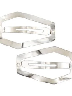 Kreepsville666 KREEPSVILLE 666 Coffin Snap Hair Clip Silver