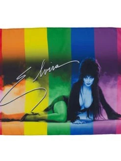 Kreepsville666 Elvira Rainbow Mist Pride Flag