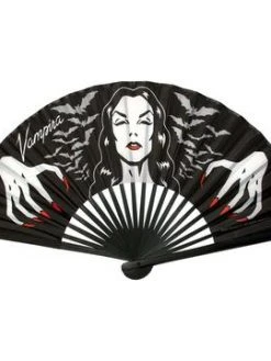 Kreepsville666 Vampira Hands Fabric Fan KREEPSVILLE 666