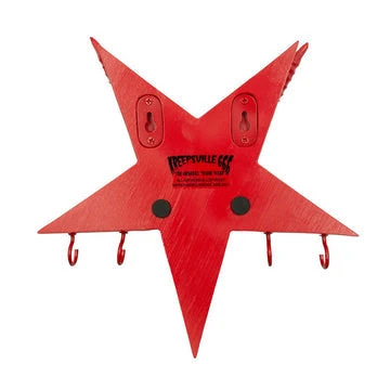 Kreepsville666 Goathead Wall Keyholder Hanger Red Gloss KREEPSVILLE 666 2 Kreepsville666 Goathead Wall Keyholder Hanger Red Gloss KREEPSVILLE 666