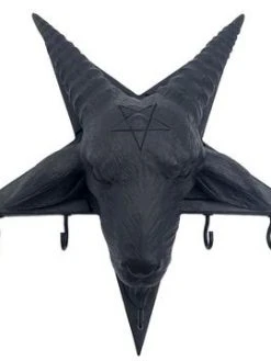 Kreepsville666 KREEPSVILLE 666 Goathead Wall Keyholder Hanger