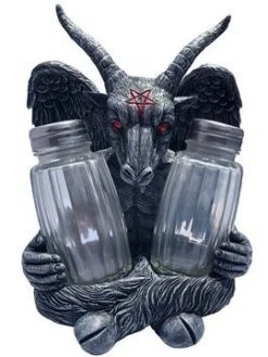Kreepsville666 KREEPSVILLE 666 Goathead Salt And Pepper Shakers