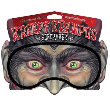 Kreepsville666 Krampus Sleep Mask KREEPSVILLE 666 1 Kreepsville666 Krampus Sleep Mask KREEPSVILLE 666