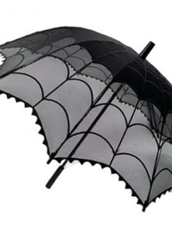 Kreepsville666 Spiderweb Lace Parasol KREEPSVILLE 666